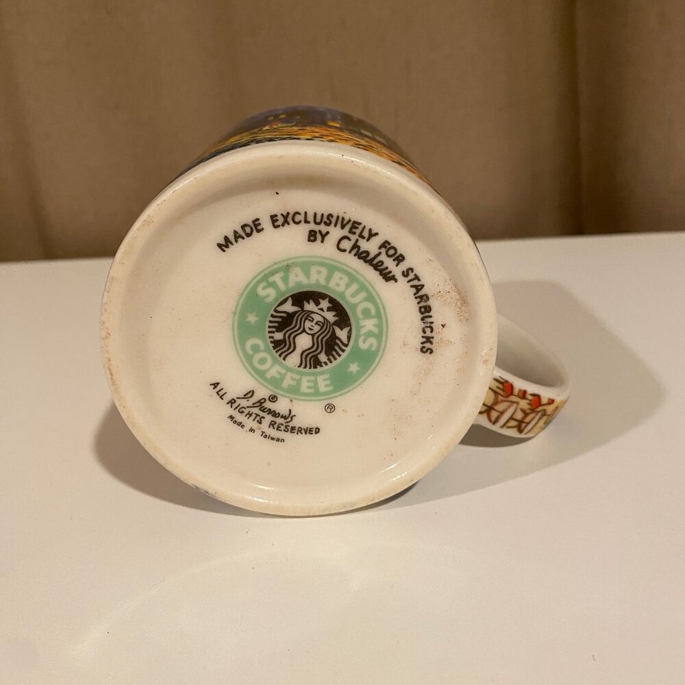 Starbucks 1999 Vincent Van Gogh‎ Café Terrace at Night Mug 14 oz Vintage - Picture 5 of 6
